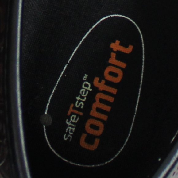 Safe T Step Comfort Clog Gretchen Paisley Swirl Embossed Non-Marking Sole - Picture 6 of 7